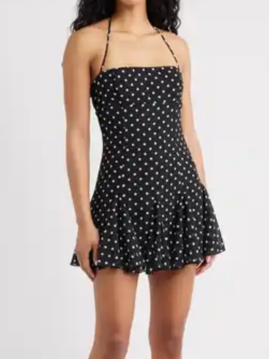 Princess Polly Dresses & Skirts - Princess Polly Delamere Halter Neck Mini Dress